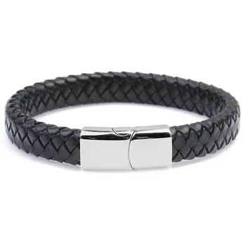 

black and steel color bracelet 100pcs and engrave fee 2 sides