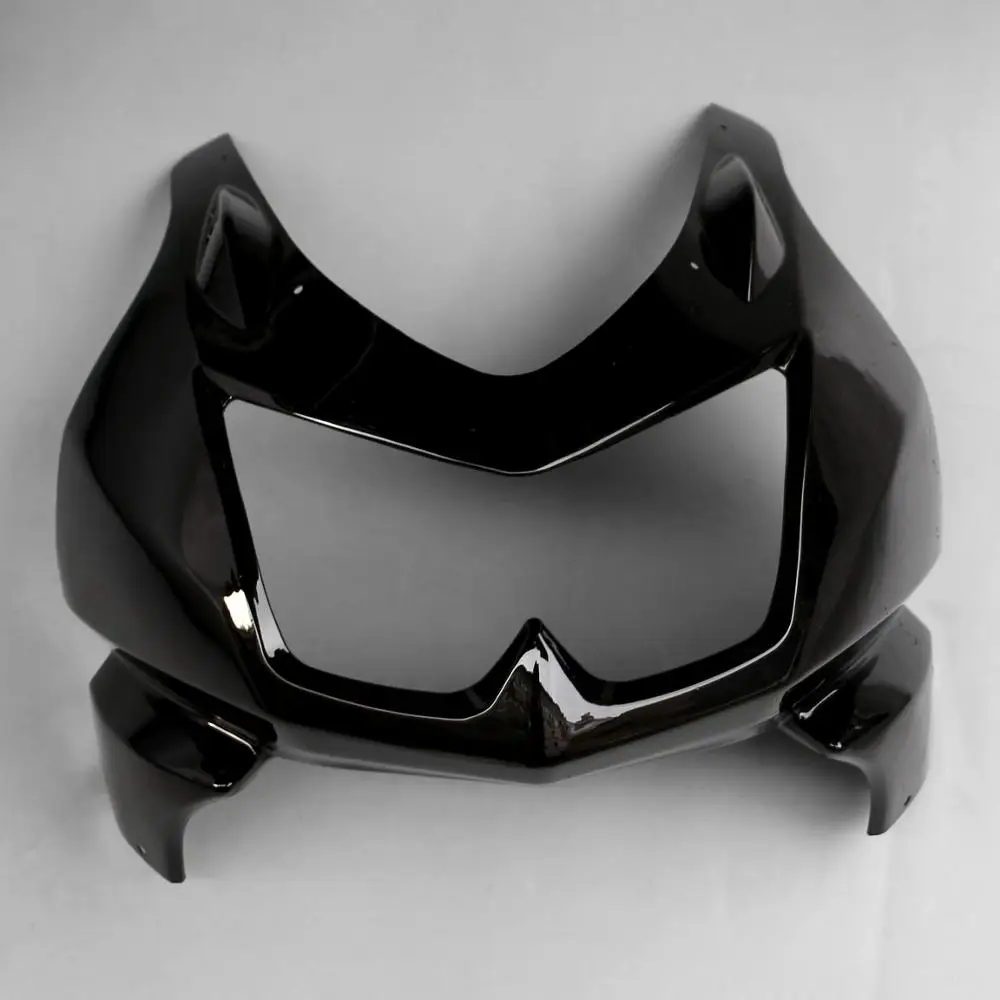 Адаптируемые под требования заказчика, пригодный для Kawasaki Ninja 250R EX250 2008-2012 2010 2011 передний верхний обтекатель фары хомут нос черный