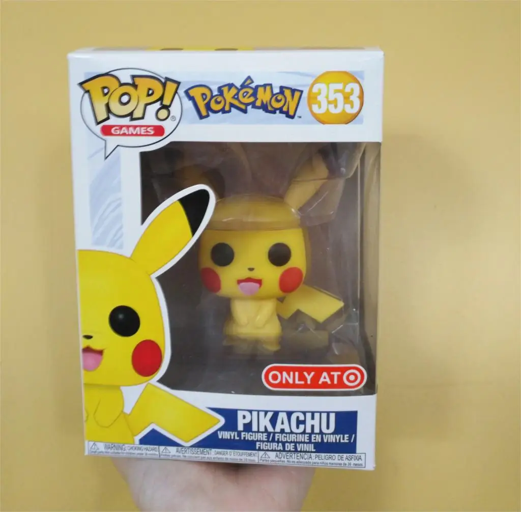 Funko Pop игры мультфильм Милый Пикачу Бульбазавр Charmander виниловые фигурки Коллекция Модель игрушки - Цвет: with retail package