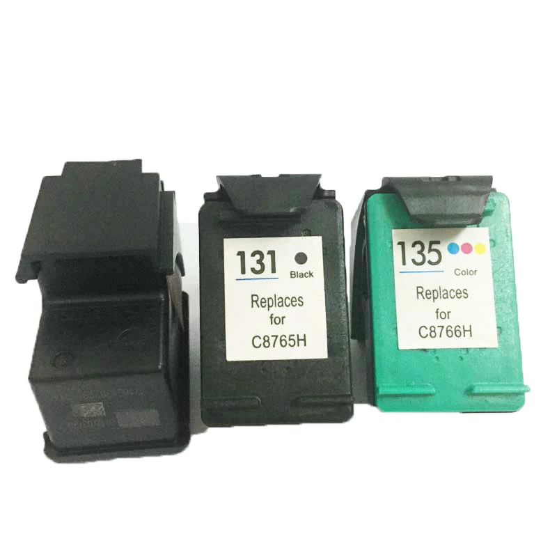 einkshop Compatible For hp 131 135 Ink Cartridge for hp Deskjet 460 5743 5940 5943 6843 photosmart 2573 2613 PSC1600 2350printer