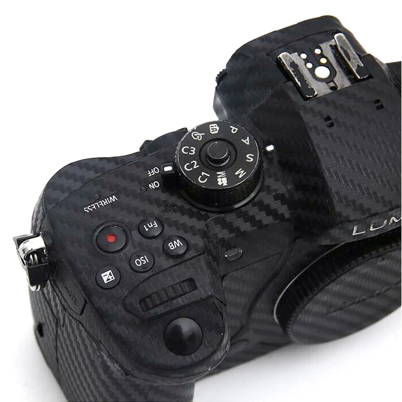 Фото Защитная пленка из углеродного волокна против царапин для камеры Panasonic S5 S1 S1R S1H GH5 GH5II GH5S GX9 G100 GH6 №3