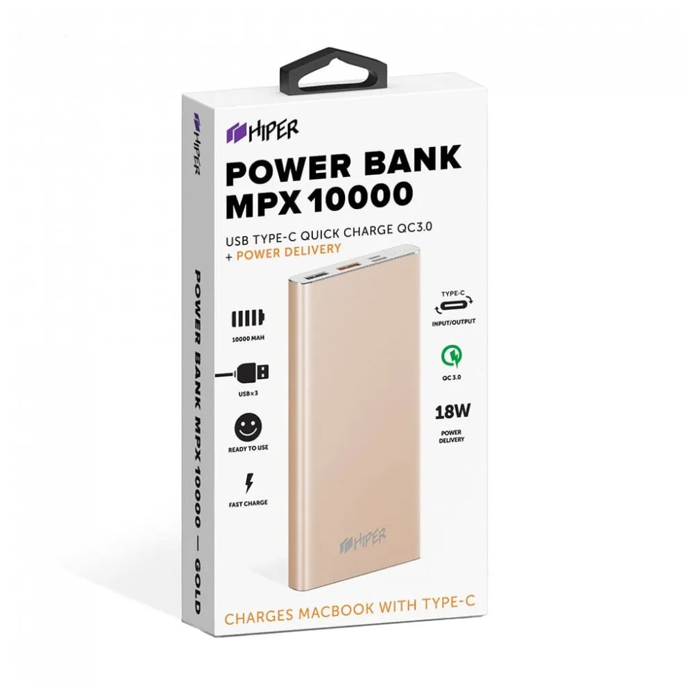 HIPER Power Bank MPX10000