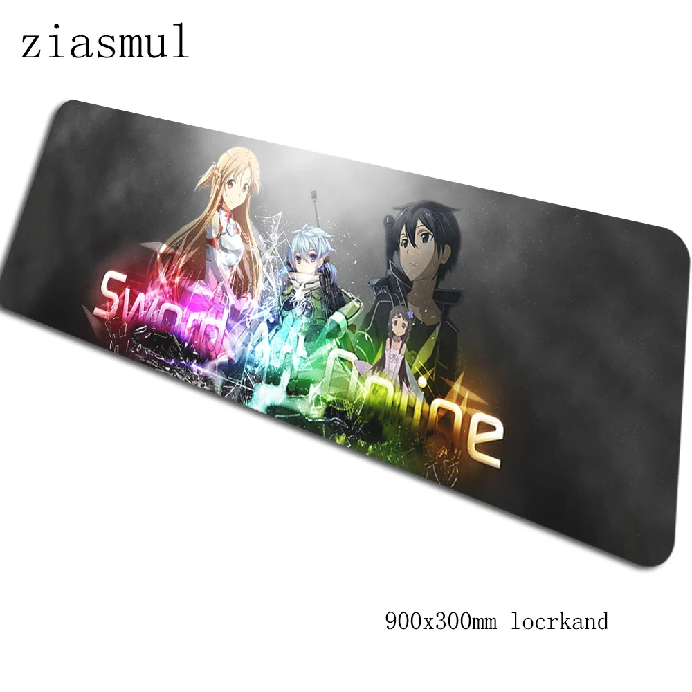 Sao pad mouse 90x30 см компьютерный коврик для мыши профессиональный padmouse большой эстетический Коврик Для Мыши Эргономичный гаджет офисные настольные коврики - Цвет: Size 900x300x2mm