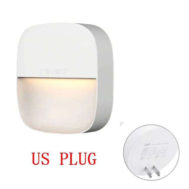 Square US Plug XiaoMi Yee светильник умный дом YLYD10YL YLYD09YL светодиодный светильник с низким энергопотреблением умный энергосберегающий ночник - Цвет: Square US Plug