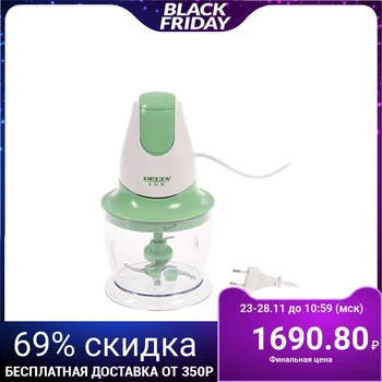 

Chopper DELTA LUX DL-7417, 300 W, 750 ml, white-green 4434372