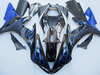 

YZFR1 2002 - 2003 Bodywork YZF1000 R1 2002 Black Blue Flame Abs Fairing YZF R1 2002 Fairings