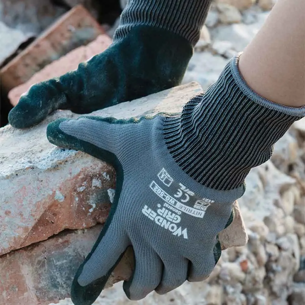 Garden Gloves Gardening Nitrile Rubber Gloves Quick Easy To Dig and Plant for Digging Planting Garden Tools Drop Ship 10.9