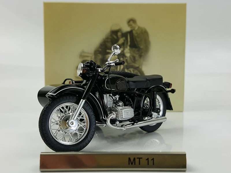 Специальное предложение Редкие 1:24 MT 11 боковые три колеса трехколесный мотоцикл коллекция моделей этой коллекции