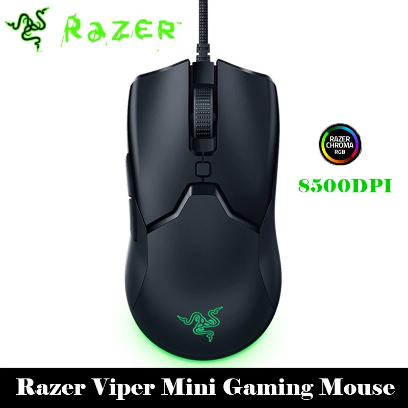 Мышь Компьютерная Razer Viper проводная с RGB-подсветкой 8500 DPI | Компьютеры и офис