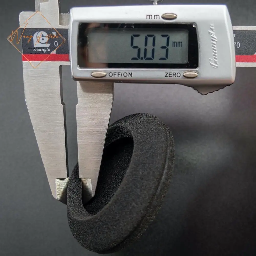 

Super Thick 5mm Foam Ear Pad Cushion EarMuff For On Ear Headphone Headset 5Pairs 50mm 55mm 60mm 65mm 70mm 75mm 80mm 85mm 90mm