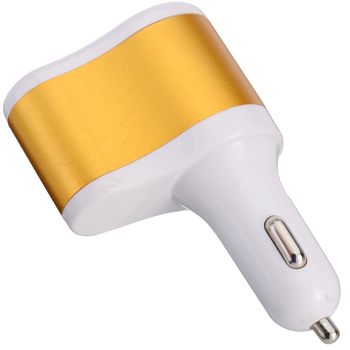 High Quality 3.1A Dual 2 USB Car Charging Cigarette Lighter Power Socket Adapter Splitter Auto Interior Charger for Cell Phone