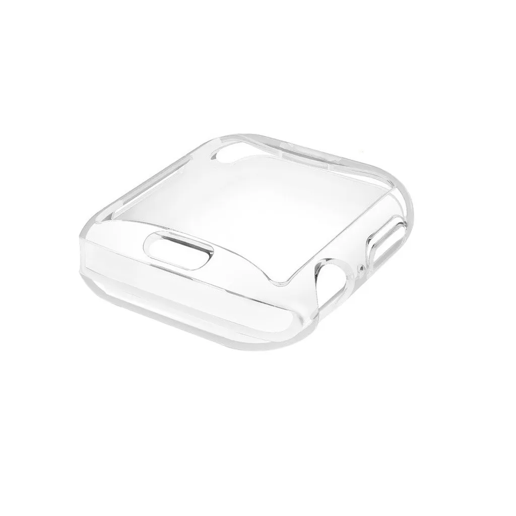Чехол Ouhaobin для часов Apple Watch Series 4 44 мм Ультратонкий Мягкий защитный силиконовый