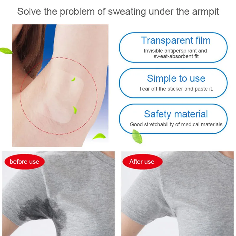 Недавно подмышек Пот колодки одноразовые наклейки щит защита поглощающая 6 м CLA88