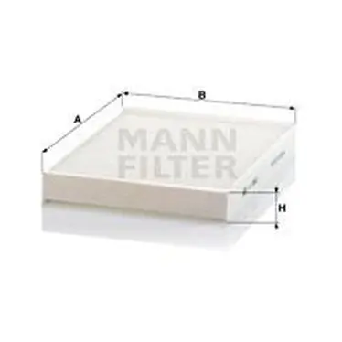 Cabin filter VW T5/Touareg, Porsche Cayenne 1.9TDi 6.0 W12 02 M