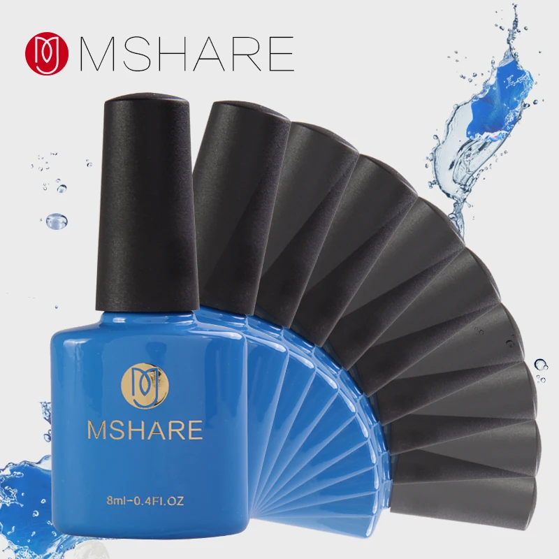 MSHARE зеленый гель для ногтей лак для ногтей 8 мл длительная личная гигиена чехол для полировки Германия здоровье Смола Материал 28 цветов - Цвет: 024