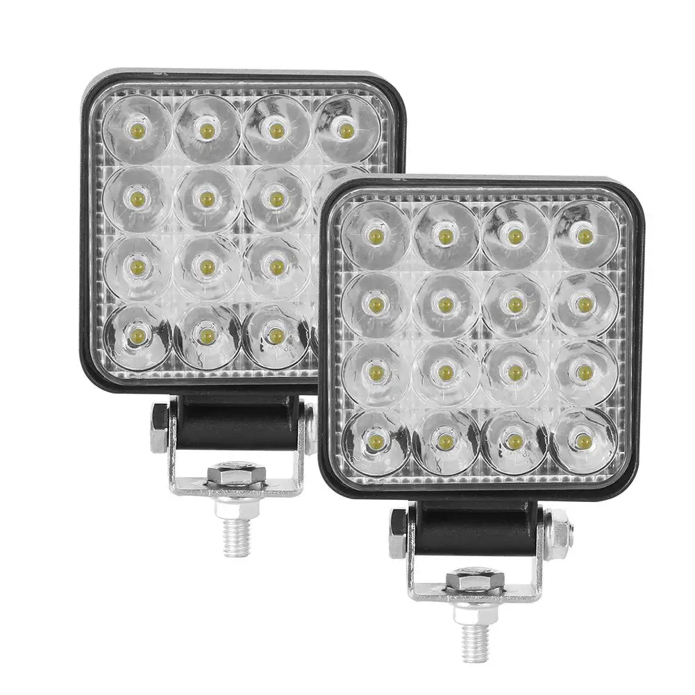 2PCS 96W Car LED Bar Working light 10-30V 6000k 3inch 16beads Off road 4x4 Led Tractor Working Headlight Truck Motor Spotlight