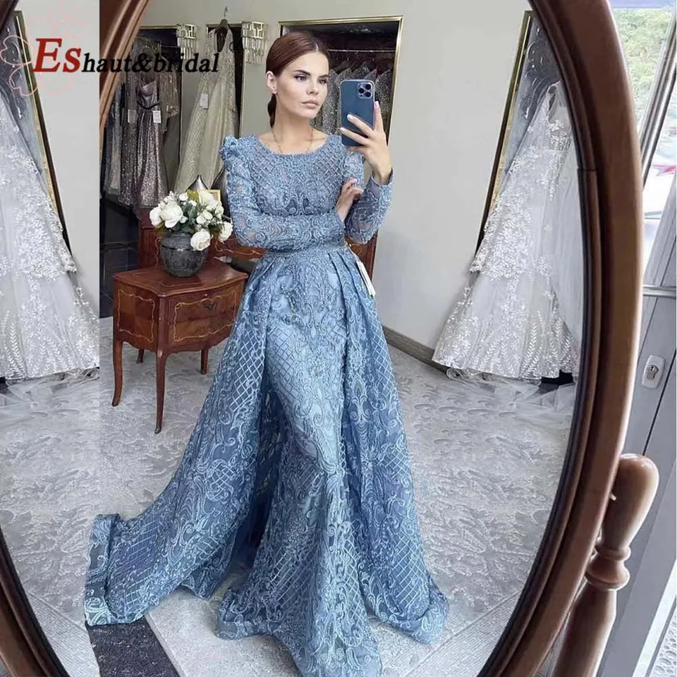 Robe Cocktail Sirène à épaules Dénudées Et Dentelle - Robe Longue Pour Mariage, Soirée élégante