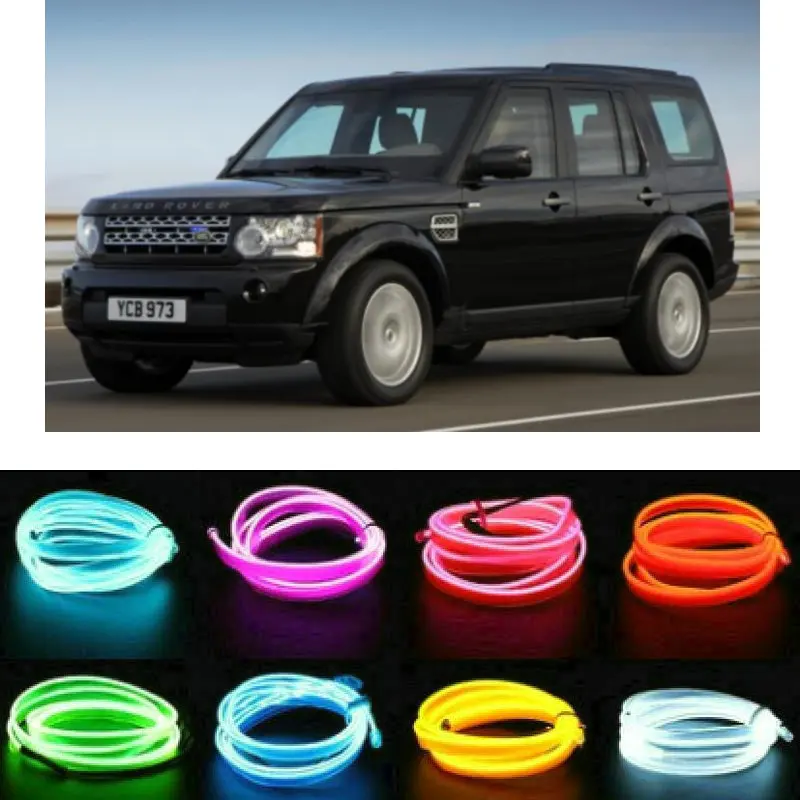 

5m el Atmosphere Lamp Interior Mood Lighting For Land Rover Defender Discovery Evoque Freelander Range Rover