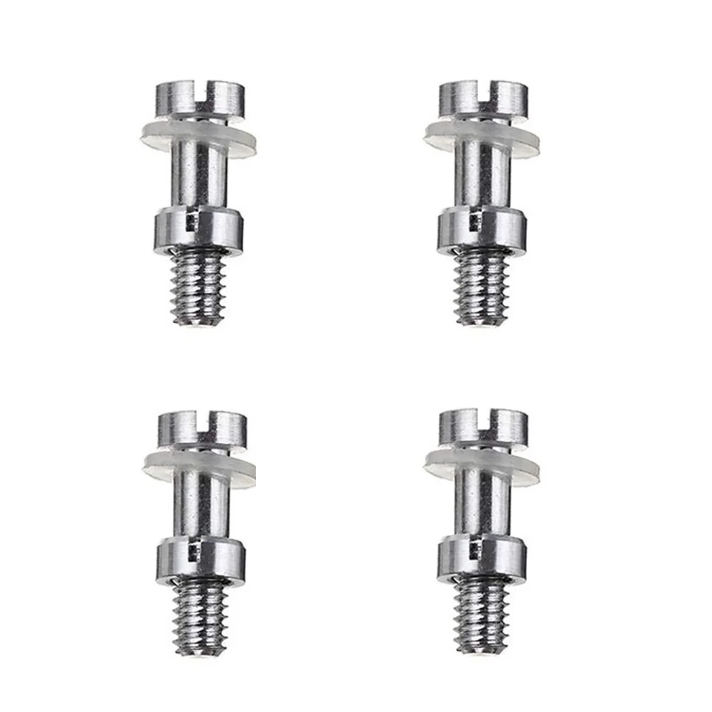 4Pcs Audio Replacement Professional Rapair Tool Metal Headshells Mounting Screws Turntable Phonograph Hardware Music LP DIY