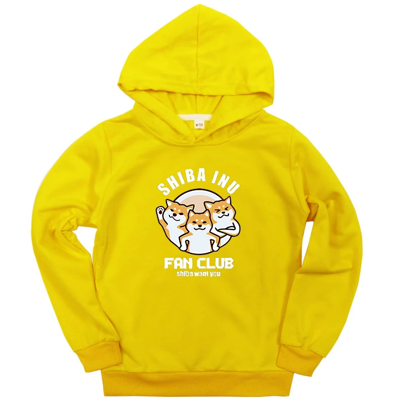 Hoodies 12 Толстовка с капюшоном для малышей; сезон весна-осень; милый свитер для мальчиков и девочек с изображением Шиба-ину; коллекция года; одежда для малышей; толстовки с капюшоном; детская одежда; Moletom Infantil - Цвет: Hoodies 12