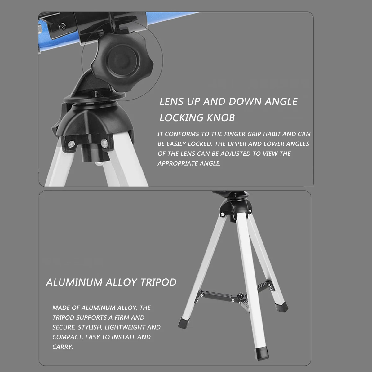 SGODDE 20x 32x Sky Monocular Telescopio Space Observation Scope Refraction Astronomical Telescope With Portable Tripod