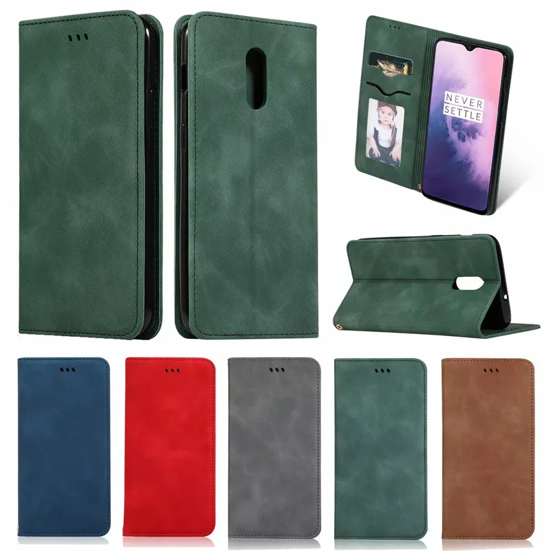 

For Oneplus 6 6T 7 Pro Luxury Genuine Leather Wallet Flip Case For iPhone X XI XS MAX 2019 Case For iPhone 7 8 6 6S Plus Cover