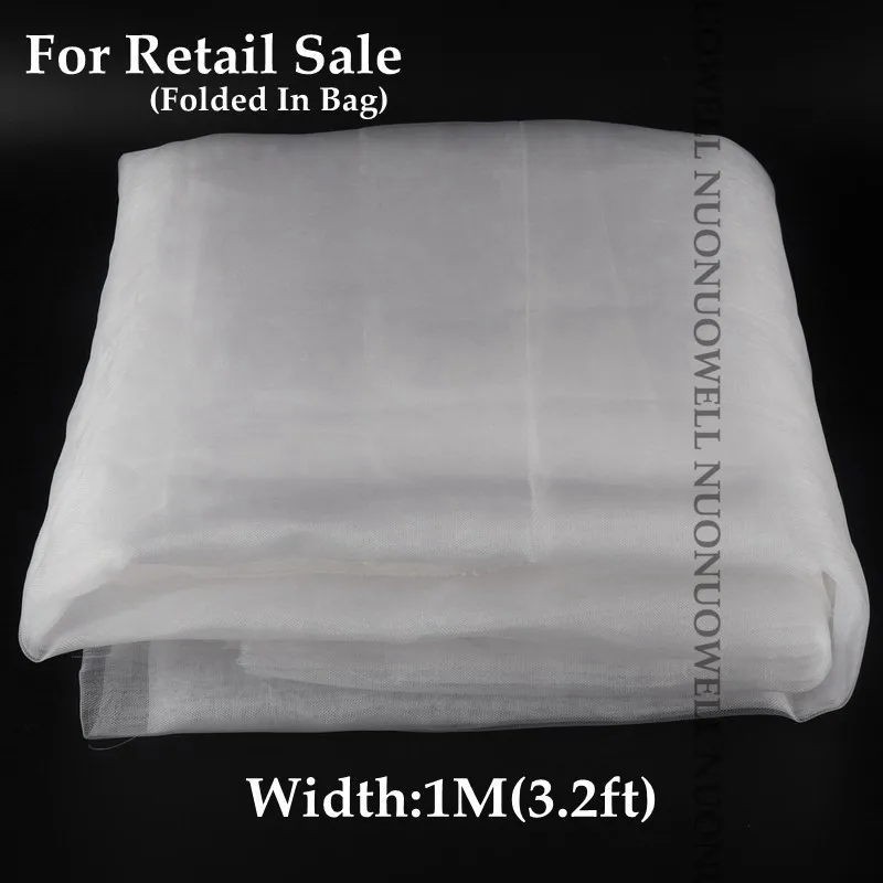 Width 1m 5 м/лот 60 сетчатая ферма, теплица, нейлоновая садовая сетка, сельскохозяйственная сетка для борьбы с вредителями, защита овощей, садовая сетка для защиты от вредителей - Цвет: Width 1m