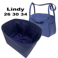 For lindy 26 30 34 Insert Bags Organizer Makeup Handbag Organize Inner Purse Portable base shaper Premium nylon (Handmade） 1