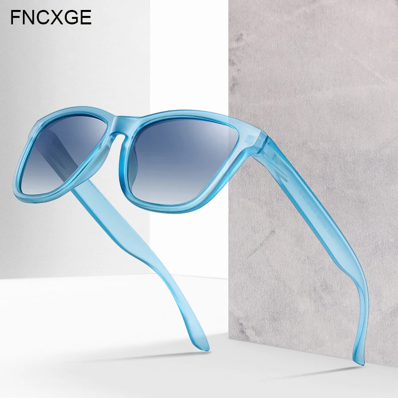 2020 модные женские и мужские солнцезащитные очки поляризационные квадратные UV400