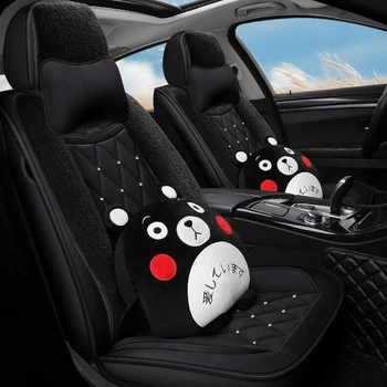 

Winter Auto Full coverage Seats Covers Plush Car Seat Cover for kia niro optima sorento soul spectra sportage 2 3 4