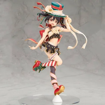 

24cm Love Live Nico Yazawa Adult Swimsuit Figure Pvc Girl Swimwear Sexy Bikini Beauty Anime Decoration Gifts Figures