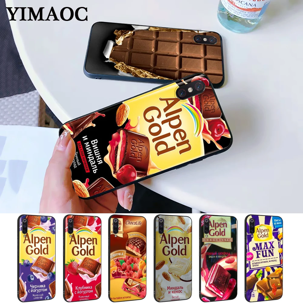 chocolate food package russian Silicone Case for Xiaomi 6 8 9 SE A1 A2 A3 Lite F1 Mix 2S MAX 3 9T Pro CC9E CC9 |