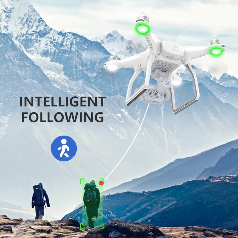 LAUMOX X1 gps дрона с дистанционным управлением 5G Wi-Fi FPV 4K Камера 2-осевой бесщеточный мотор самостабилизирующийся Gimbal 17 мин Время полета Квадрокоптер с дистанционным управлением