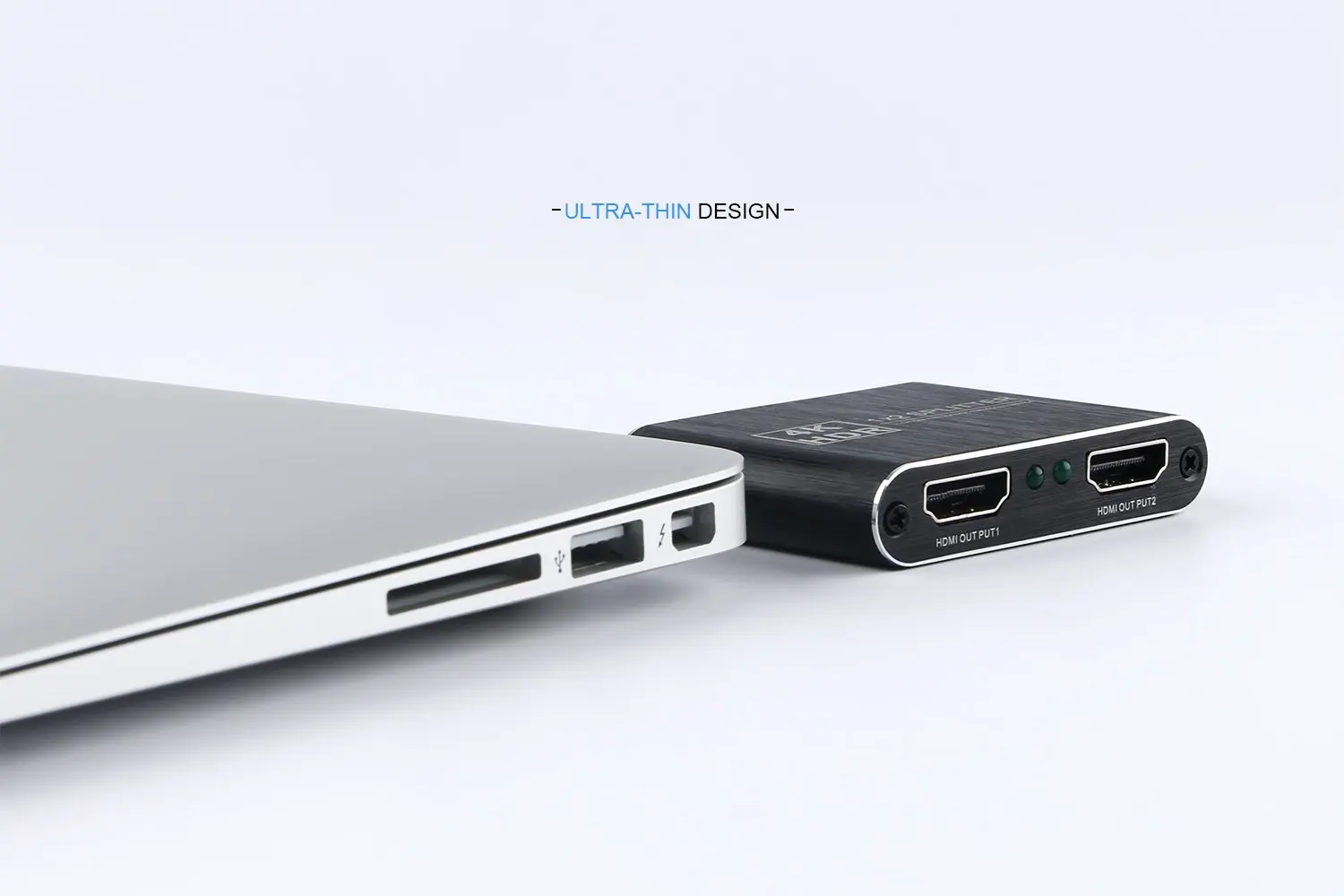 4K HDMI сплиттер 1 вход 2 Выход металл 1X2 HDMI коммутатор коробка концентратор Поддержка 4K X 2K 3D 2160p 1080p