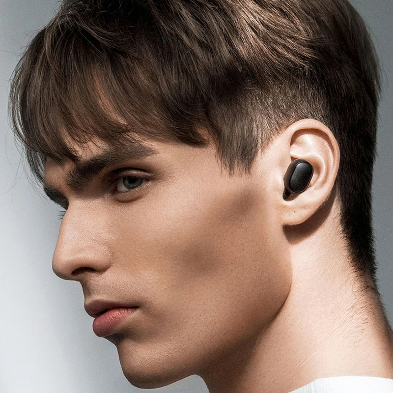 Xiaomi Redmi Airdots беспроводные стерео наушники с bluetooth TWS 5,0 оригинальные профессиональные наушники xiaomi air Airdots с микрофоном DSP