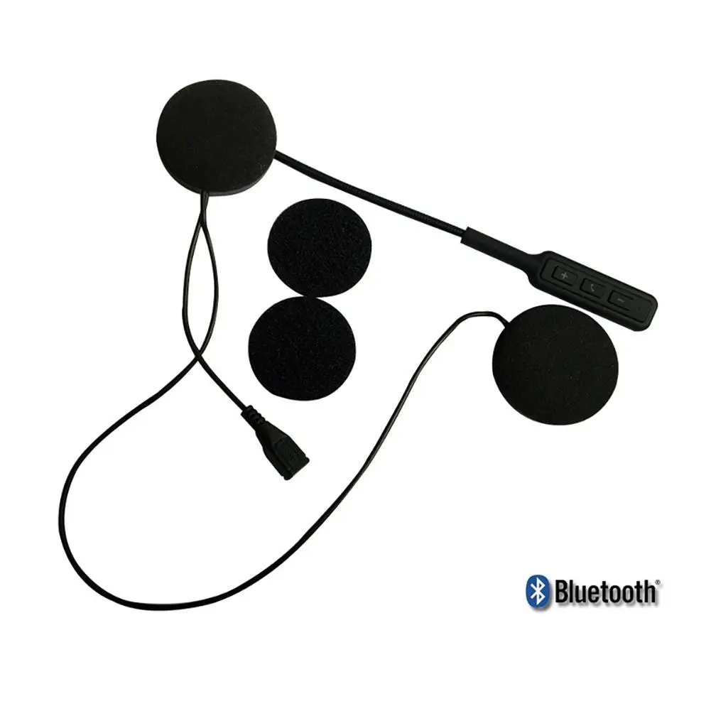 Yiwa мотор беспроводная Bluetooth гарнитура мотоциклетный шлем наушники двойной стерео динамик музыка для MP3 MP4 телефона