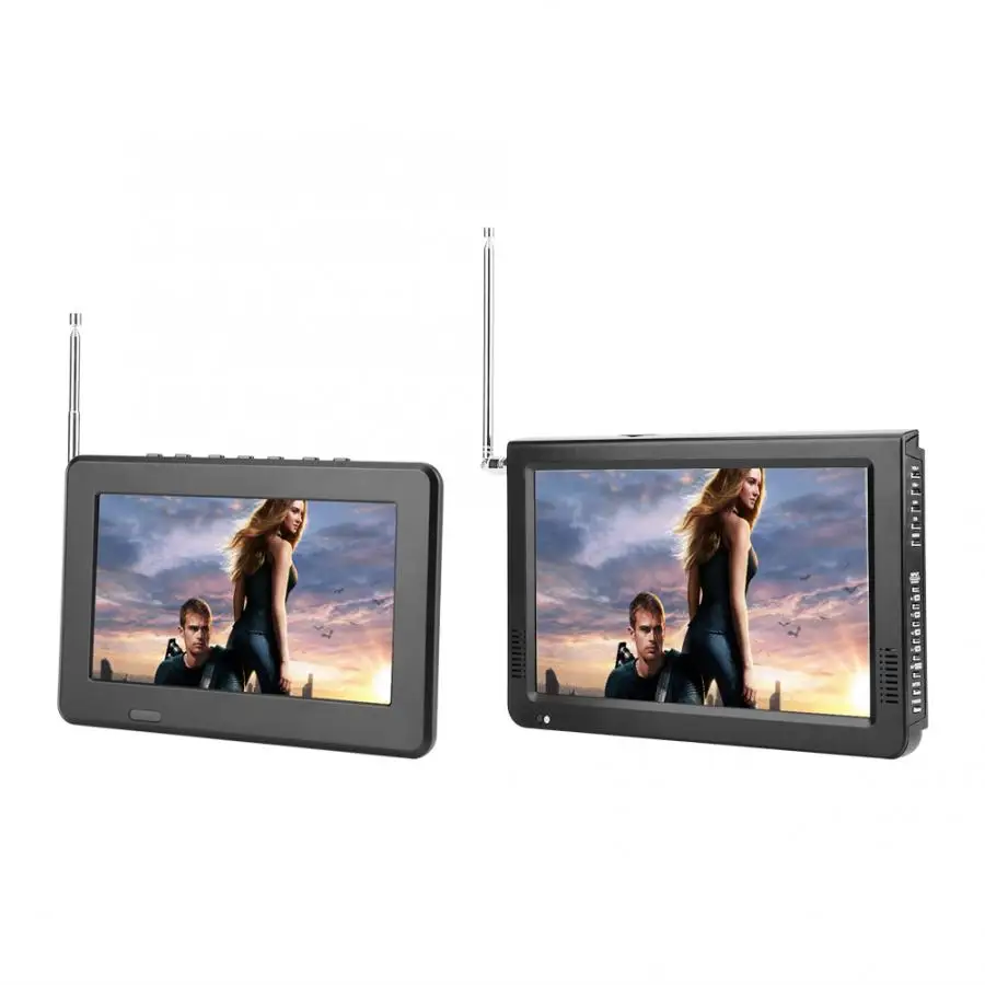 Телевидение Smart Portatil Leadstar Atsc автомобильное Цифровое ТВ fm-радио 7In HD 1080P Стерео Высокая чувствительность Цифровое ТВ телевидение Горячее предложение