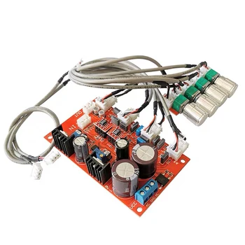 

Dual OP275 Preamplifier Board Audio equalizer Preamp Line Control Tone Pre amplifier Servo Power LF353+LM317+LM337