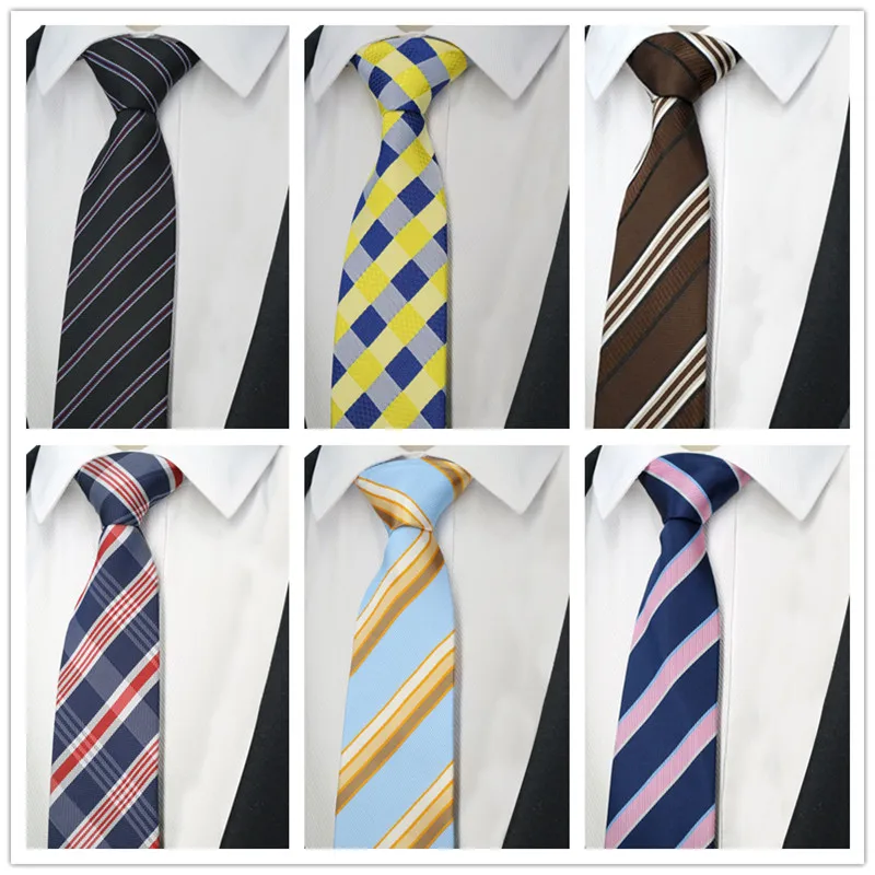 Pack De Corbatas Jacquard Lote De 6 Corbatas Clásicas Weishang Para Hombre - Tejido Jacquard, Poliéster 100%, Largo 146 Cm, Ideal Para Regalo Corbatas De Hombre