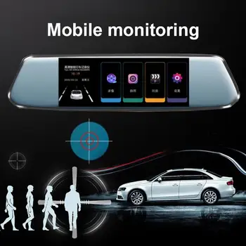 

Vehemo 7inch Car Dvr Car Rearview Camera Touch Screen G-Gensor for Driving Recorder Dash Cam Full HD 1080P Motion Detection