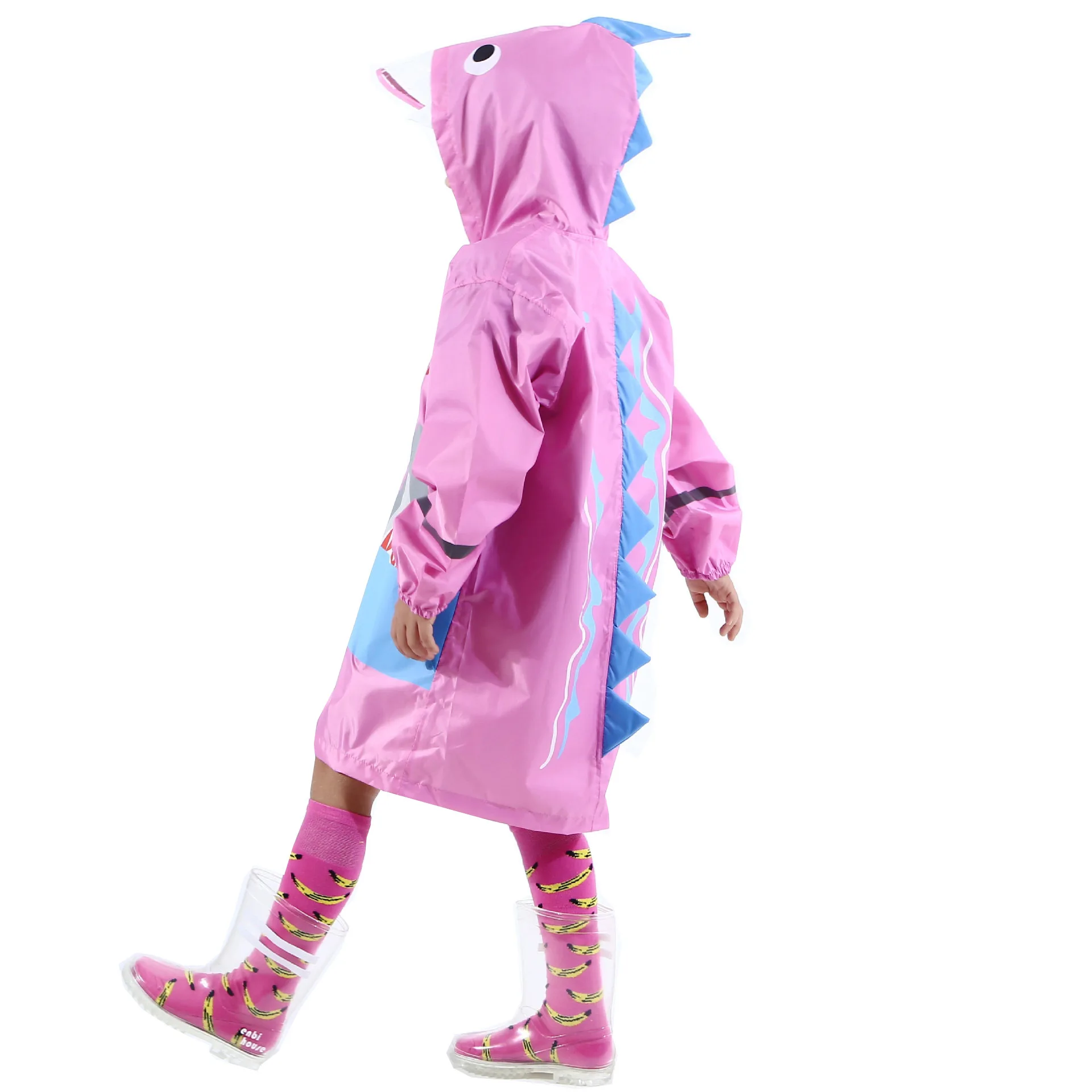 Capa de chuva das crianças poncho bonito