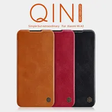 Винтажный Роскошный кожаный флип-чехол для Xiaomi Mi A3, чехол для мобильного телефона NILLKIN