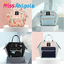 MissAbigale мини-сумка для младенцев, сумка для подгузников для мам, сумка для подгузников, Большой Вместительный Детский рюкзак, сумка для кормления, сумка для ухода за ребенком, сумка для подгузников