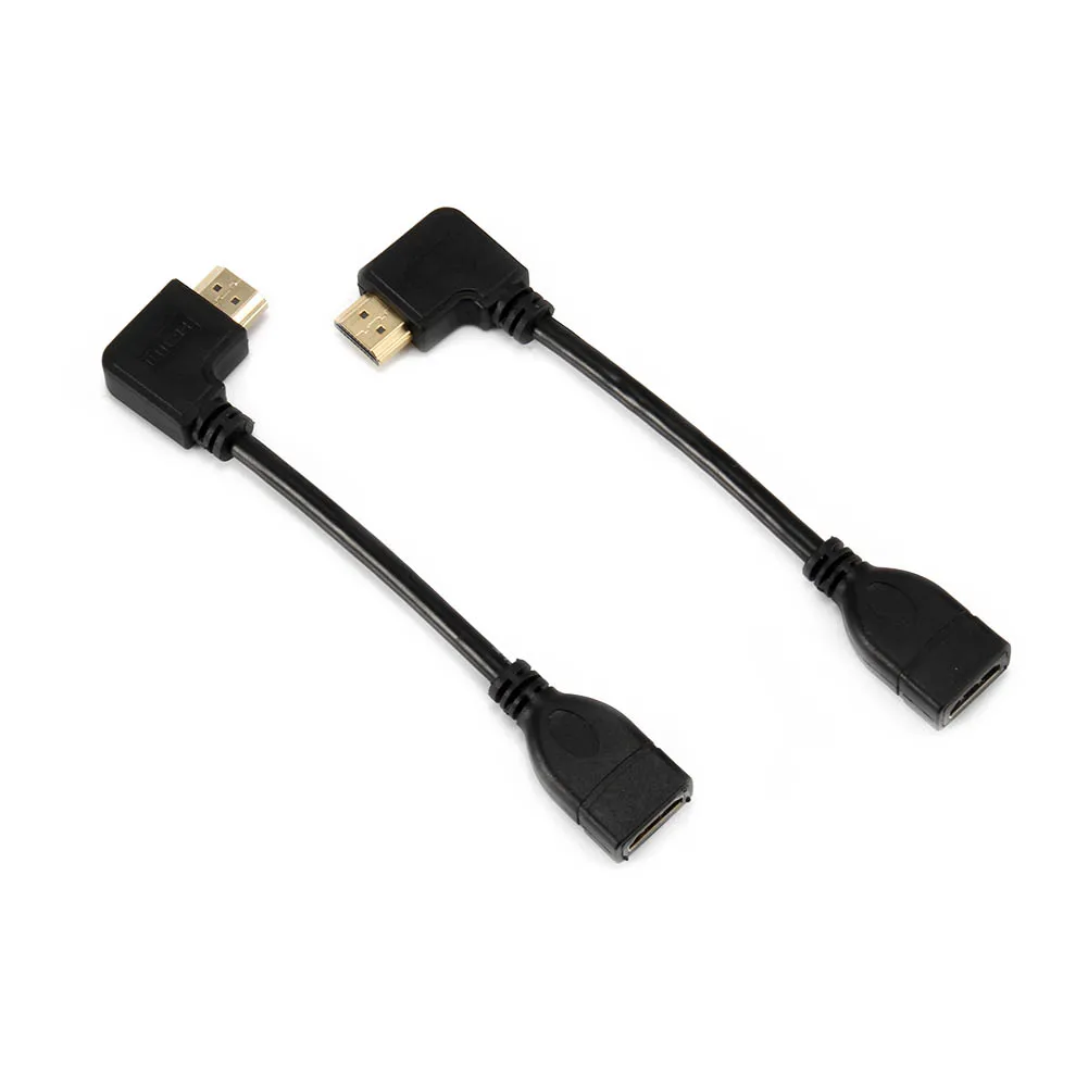 15/50cm 4K HDMI Male to Female Cable Right/Left 1080P Adapter Convertor Extension Cord AS99