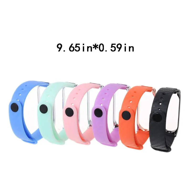 Силиконовый углепластиковый футляр для часов Ремешок для Xiaomi Mi Band 4 металлический корпус браслет
