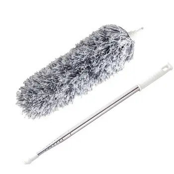 

Extendable Microfiber Telescopic Handle Duster Dust Cleaner Flexible Home Cleaning Brush I88 #1
