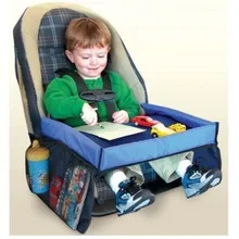 Водонепроницаемый настольный автомобильный поднос для хранения детских игрушек, держатель для коляски для детей, для еды и напитков в автомобиле