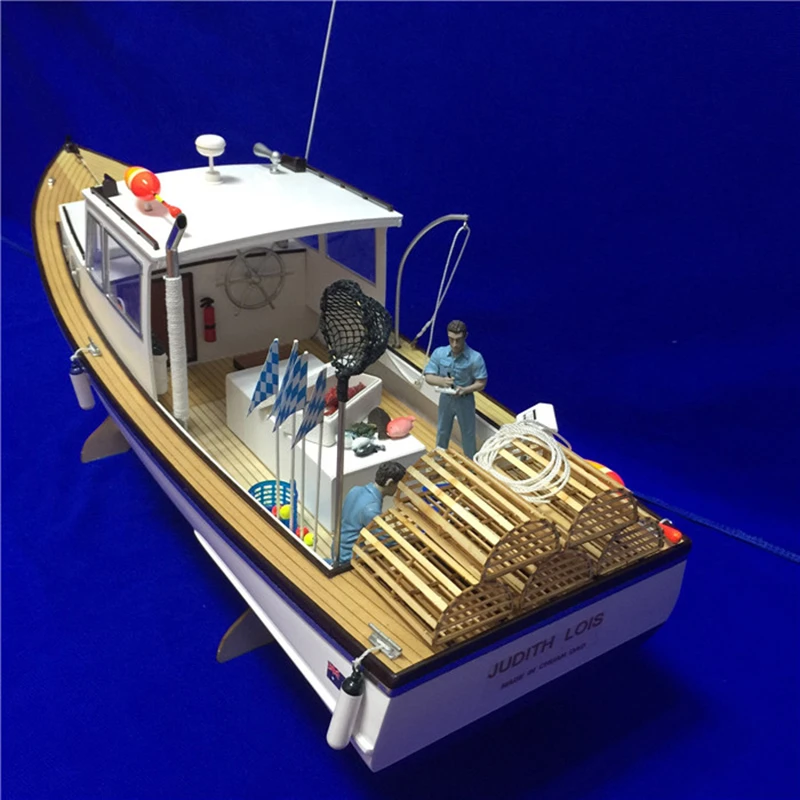 18 Shrimp Boat Model Assembled Kit 