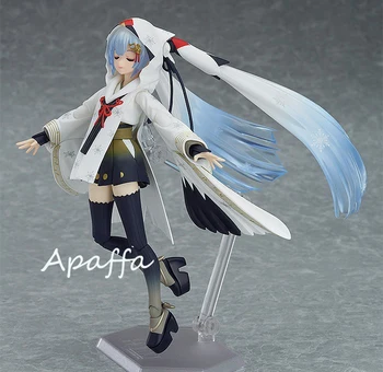 

15cm Anime Figure Toys Figma 045 Hatsune Miku Snow Miku Ver. Miko PVC Action Figure Toys Collection Doll Kid Gifts