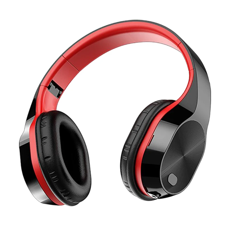T5 Wireless Headphones Active Noise Cancelling Bluetooth Headphones 9D Stereo Music Headsets with Mic TF Card